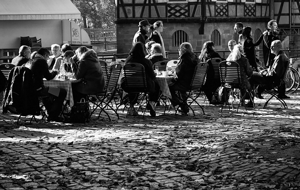 Terrasse automnale