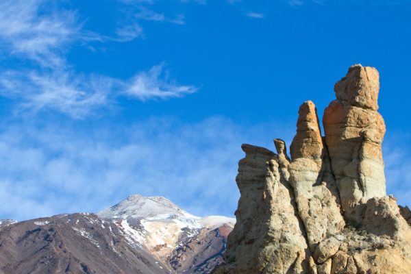 Cheminées sur le Teide