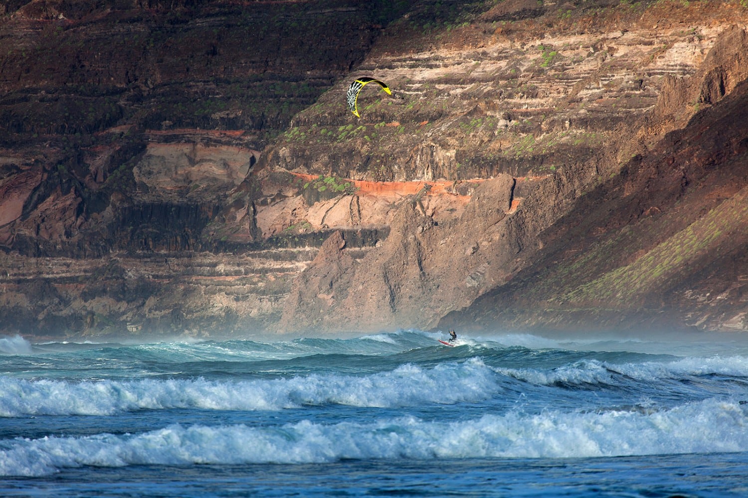 Kite-surf à Famara