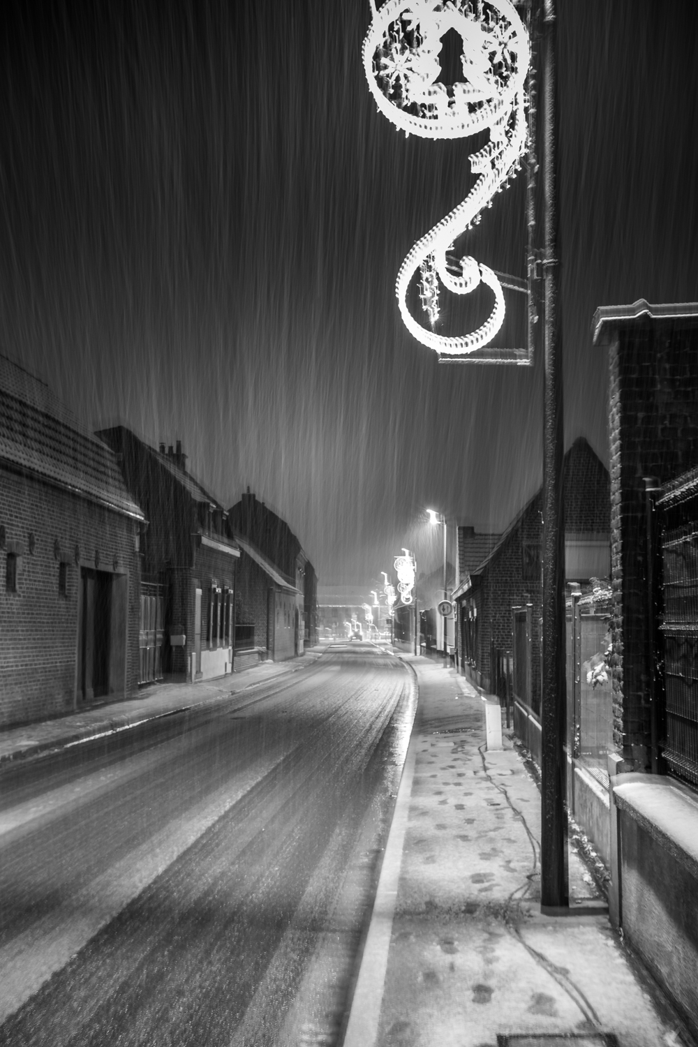 Sous la neige
